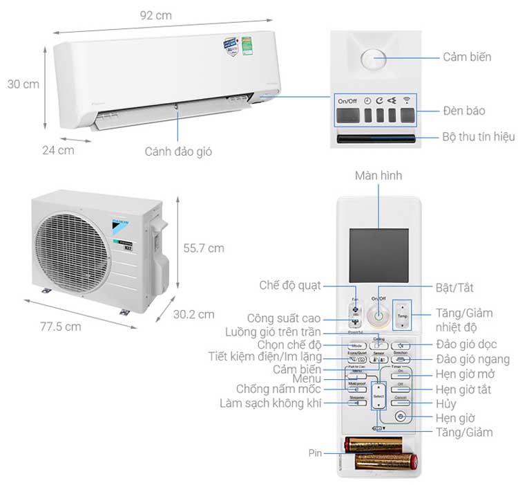 daikin-FTKZ35VVMV-1hp