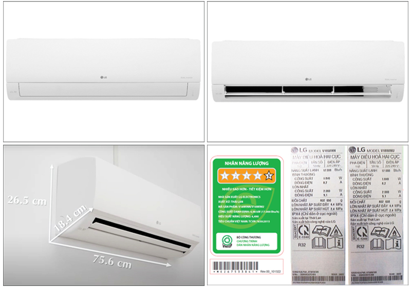 Máy lạnh LG V18WIN 2 Hp