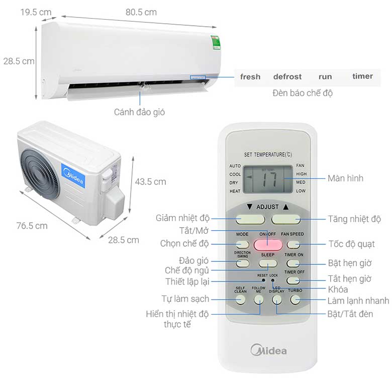 may-lanh-midea-MSAFGII-13CRN8
