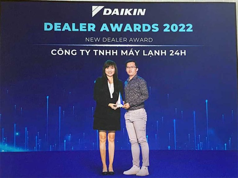 Giải thưởng tôn vinh cho công ty máy lạnh 24H